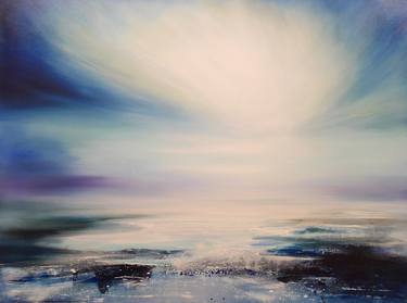 Original Abstract Expressionism Seascape Paintings by Tessa Houghton