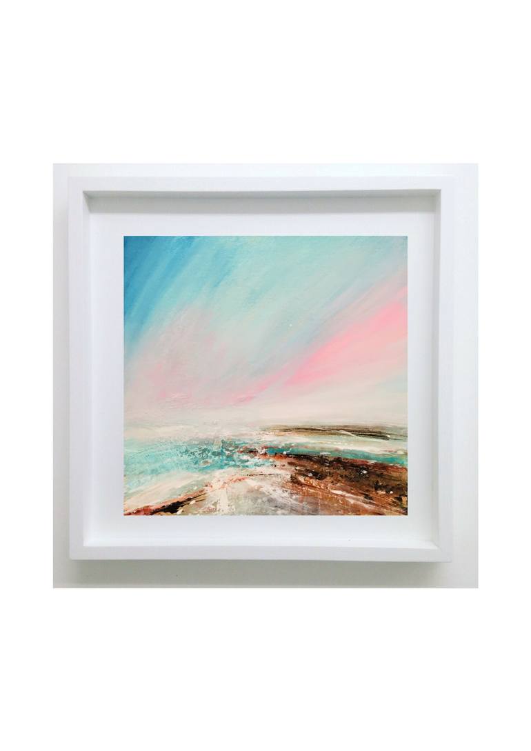 Original Abstract Seascape Painting by Tessa Houghton