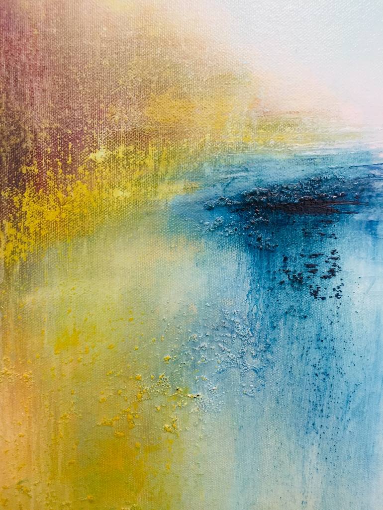 Original Abstract Expressionism Landscape Painting by Tessa Houghton