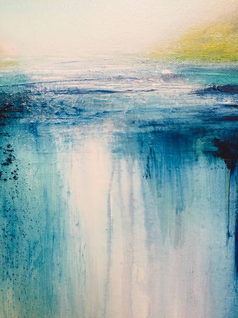 Original Abstract Expressionism Landscape Painting by Tessa Houghton