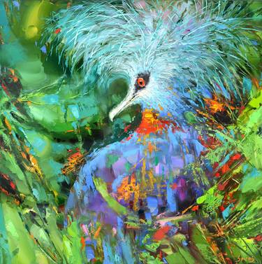 Original Contemporary Animal Paintings by Dmitry Spiros