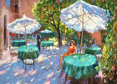 Original Impressionism Women Paintings by Dmitry Spiros