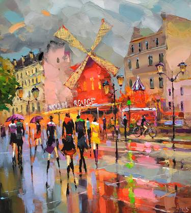 Original Cities Paintings by Dmitry Spiros