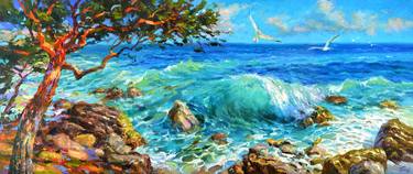 Original Impressionism Seascape Paintings by Dmitry Spiros