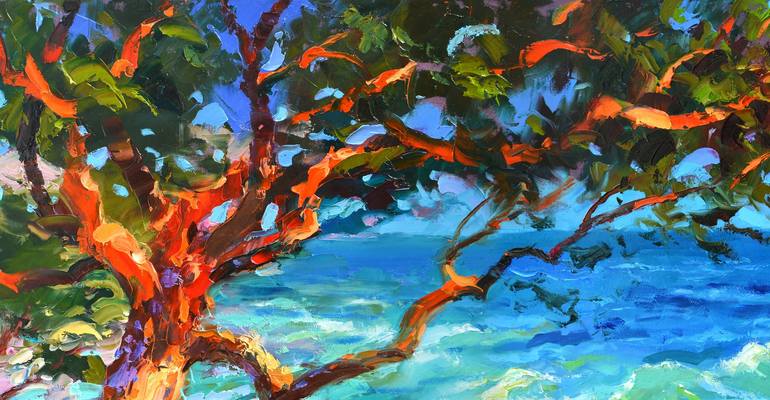 Original Seascape Painting by Dmitry Spiros