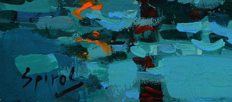 Original Contemporary Cities Painting by Dmitry Spiros