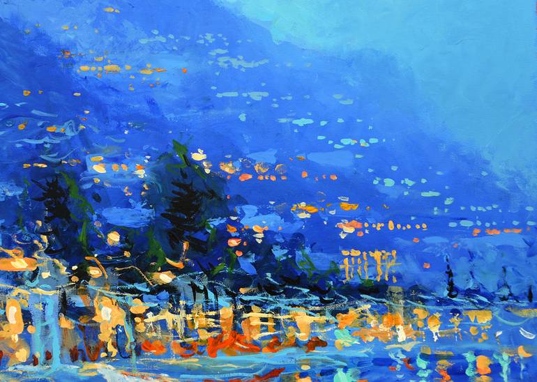 Original Cities Painting by Dmitry Spiros