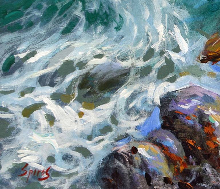 Original Contemporary Seascape Painting by Dmitry Spiros