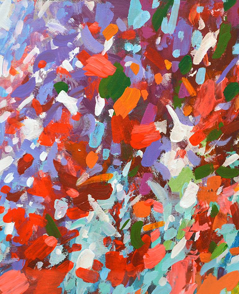 Original Abstract Expressionism Landscape Painting by Dmitry Spiros