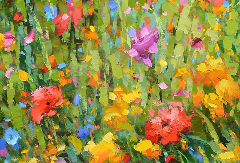 Original Abstract Expressionism Abstract Painting by Dmitry Spiros