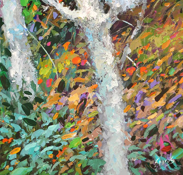 Original Expressionism Landscape Painting by Dmitry Spiros
