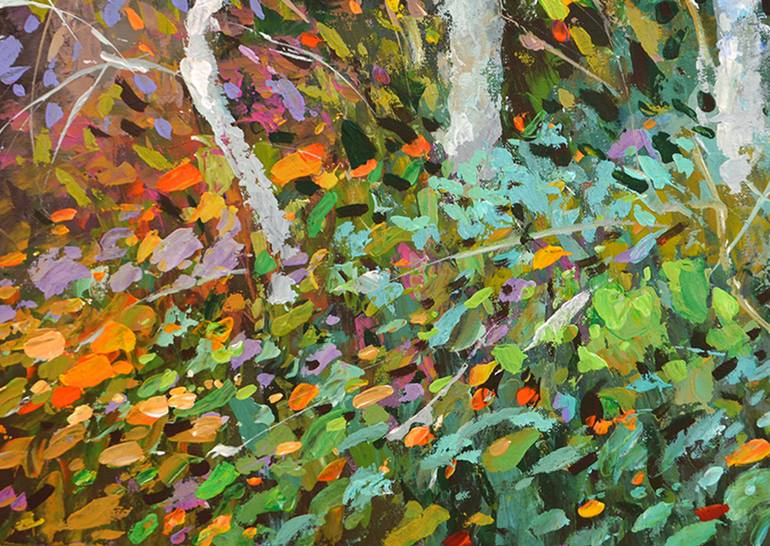 Original Expressionism Landscape Painting by Dmitry Spiros