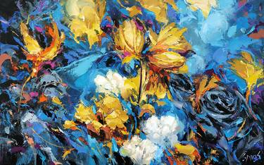 Original Abstract Expressionism Abstract Paintings by Dmitry Spiros