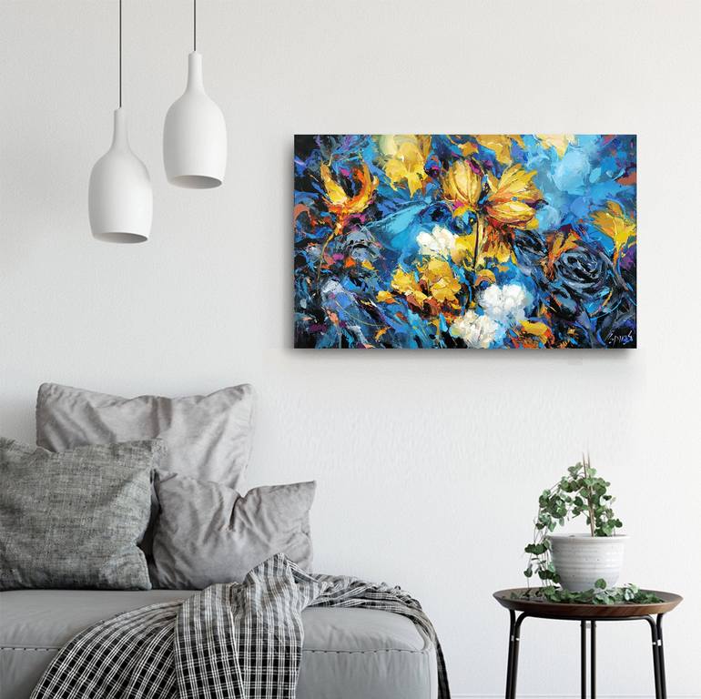 Original Abstract Painting by Dmitry Spiros