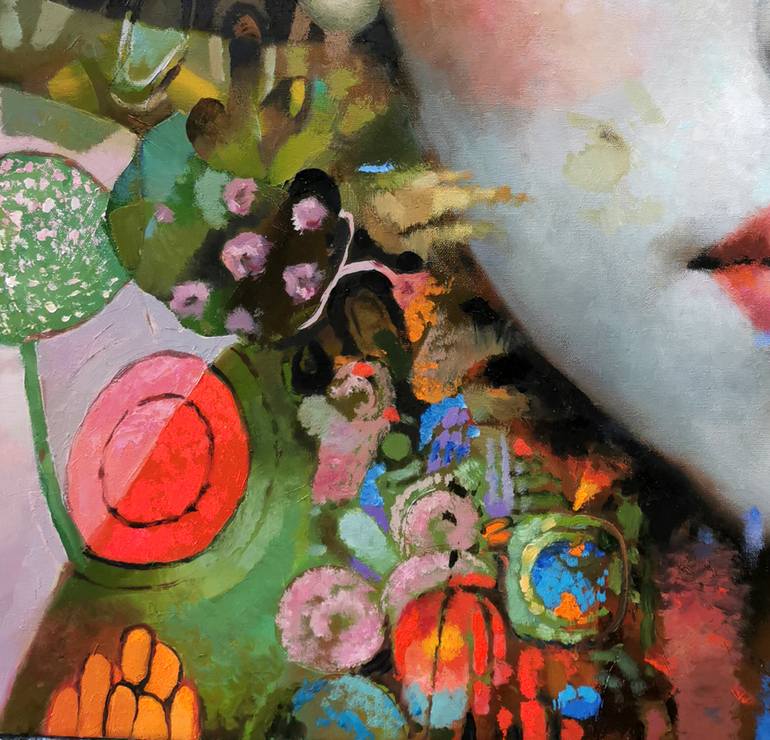 Original Abstract Expressionism Abstract Painting by Dmitry Spiros