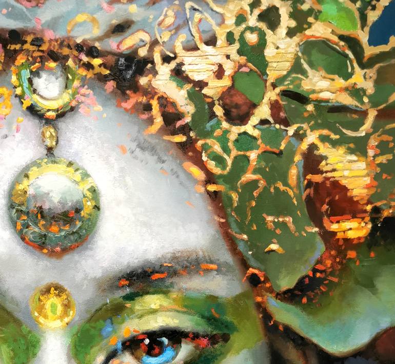 Original Abstract Expressionism Abstract Painting by Dmitry Spiros