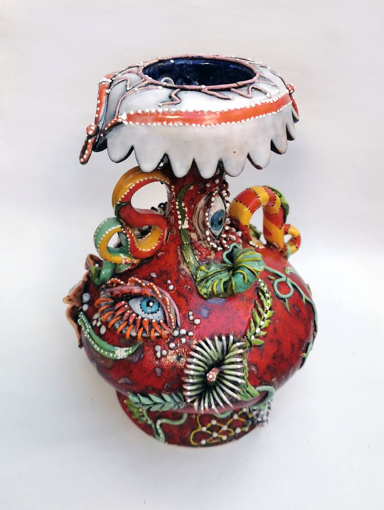 Original Abstract Expressionism Abstract Sculpture by Dmitry Spiros