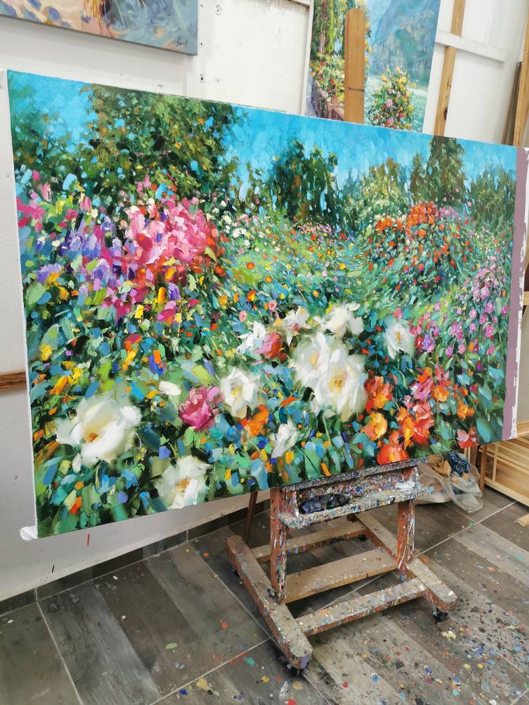 Original Contemporary Landscape Painting by Dmitry Spiros