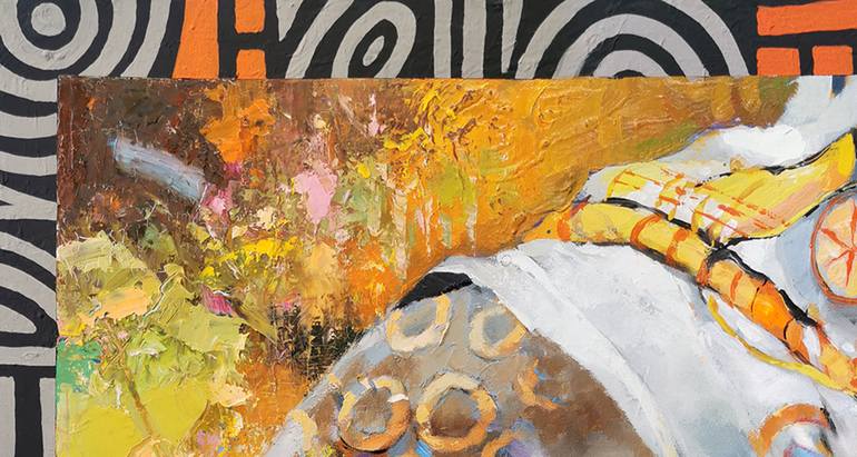 Original Abstract Expressionism Abstract Painting by Dmitry Spiros