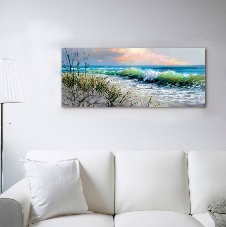 Original Contemporary Seascape Painting by Dmitry Spiros