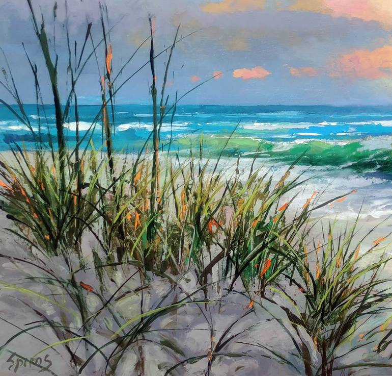 Original Contemporary Seascape Painting by Dmitry Spiros