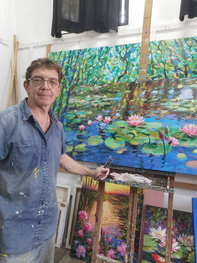 Original Contemporary Landscape Painting by Dmitry Spiros