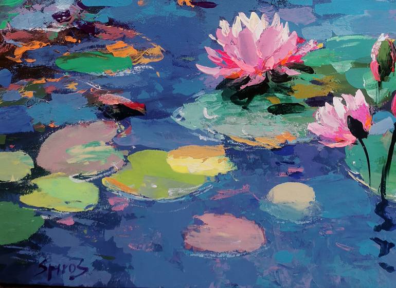 Original Contemporary Landscape Painting by Dmitry Spiros