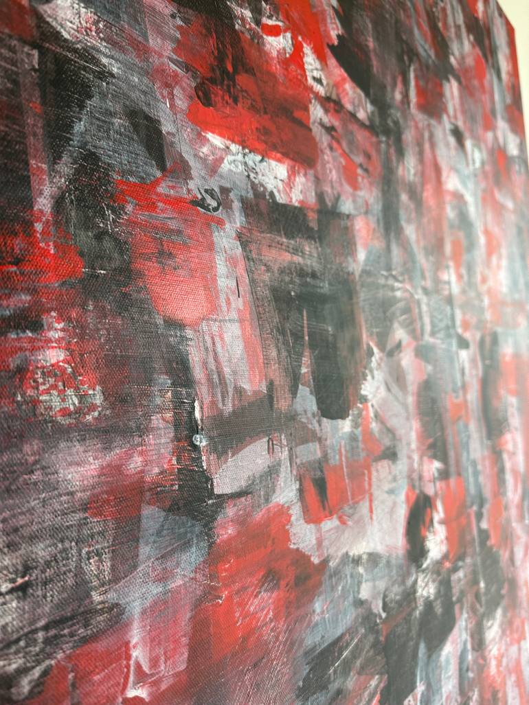 Original Abstract Expressionism Abstract Painting by Chloe Siamtani
