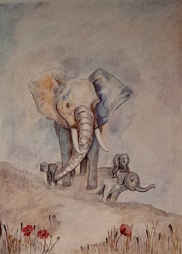 Original Illustration Animal Paintings by Stephen Maddocks
