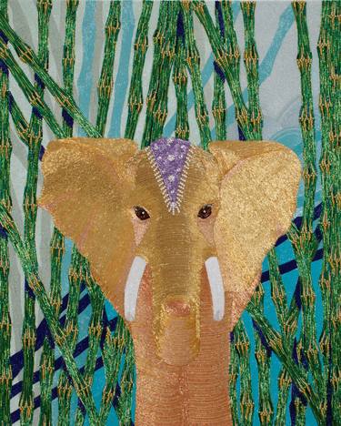 Original Animal Mixed Media by Kate Claringbould