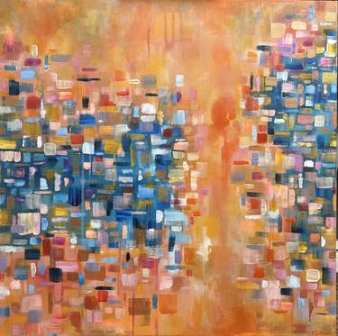 Original Abstract Expressionism Abstract Paintings by Priya Asencio