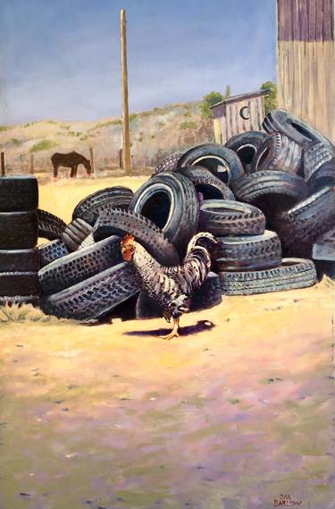 Original Rural life Paintings by Doug Barlow