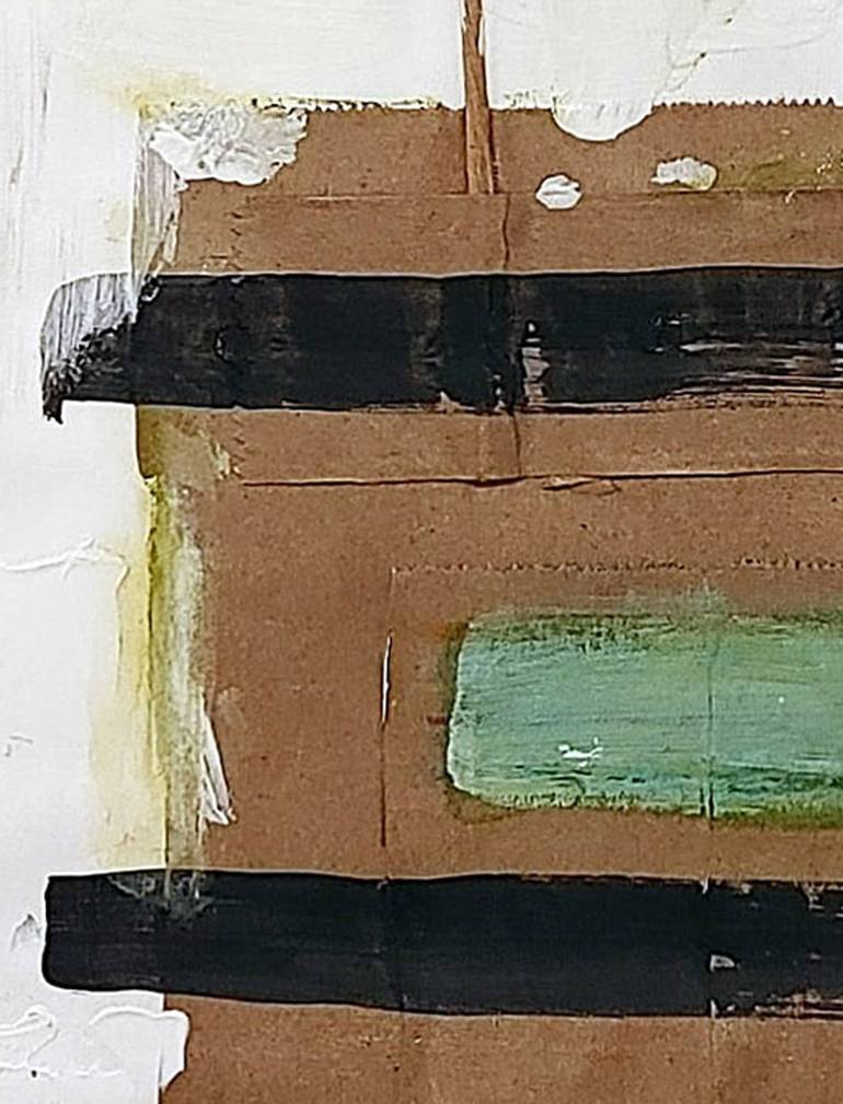 Original Minimalism Abstract Mixed Media by Kat Noonan