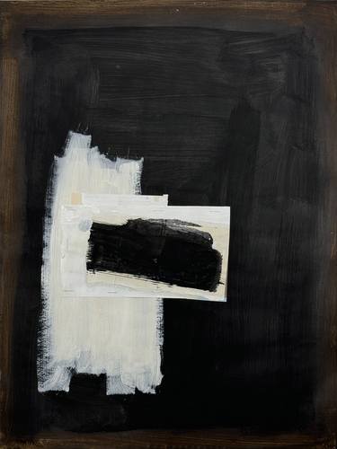Original Abstract Expressionism Abstract Mixed Media by Kat Noonan