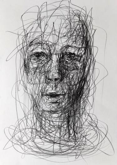 Print of Portrait Drawings by Barbara Lapsys