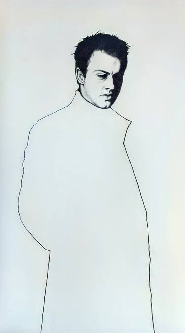 Print of Portrait Drawings by Barbara Lapsys