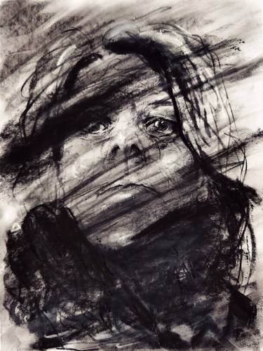 Print of Figurative Portrait Drawings by Barbara Lapsys