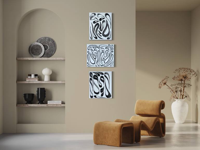 Original Conceptual Abstract Painting by Jeronimo Gauna
