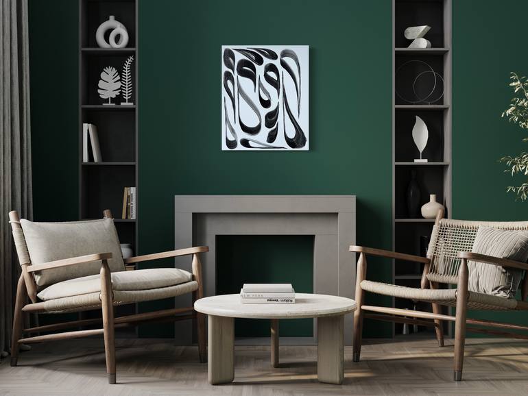 Original Conceptual Abstract Painting by Jeronimo Gauna