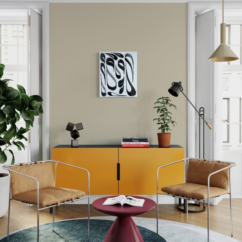 Original Conceptual Abstract Painting by Jeronimo Gauna