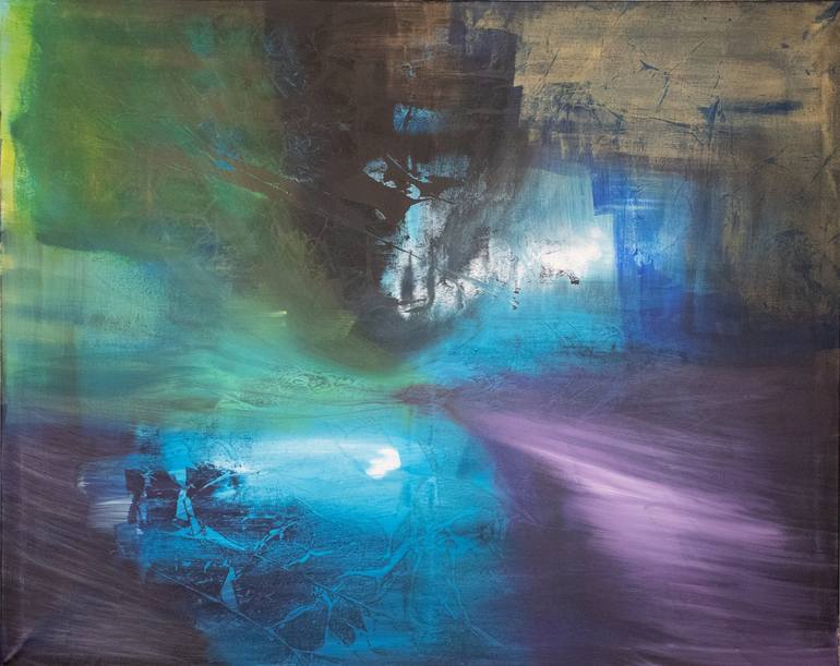 Print of Abstract Paintings by Stig Ingvar Helstrøm