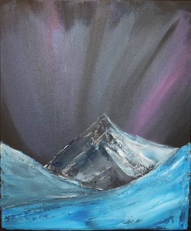 Original Art Deco Landscape Painting by Stig Ingvar Helstrøm