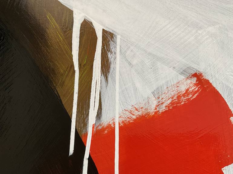Original Abstract Expressionism Abstract Painting by Mijeong Kang