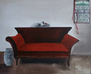 Original Interiors Paintings by Héloïse BONIN