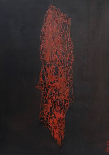 Original Abstract Painting by Héloïse BONIN