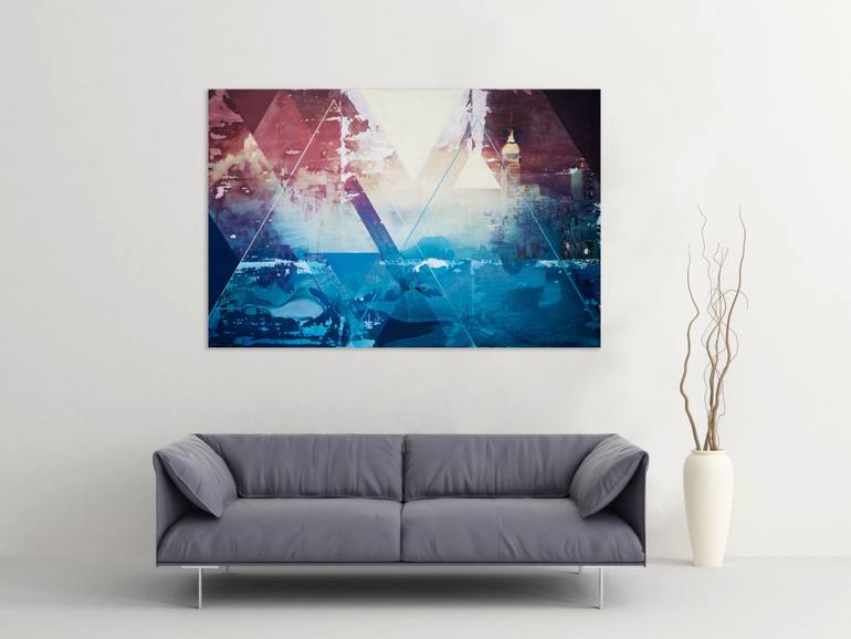 Original Figurative Cities Painting by Wout Vromans