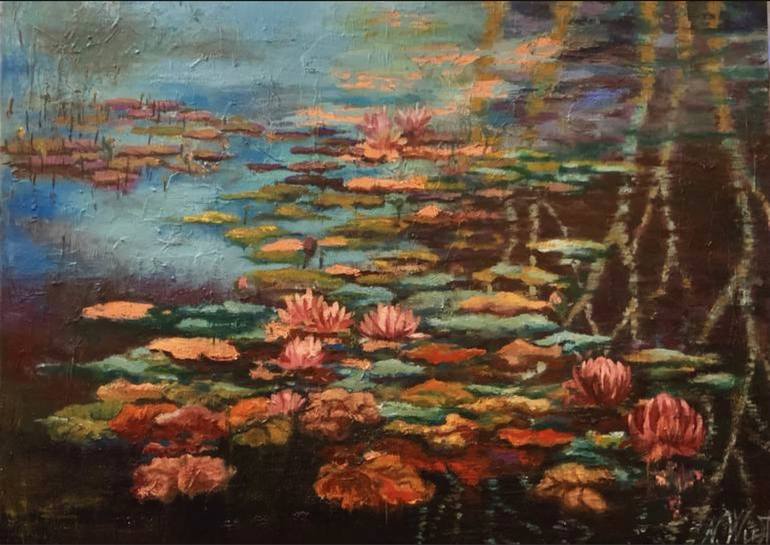 Original Impressionism Landscape Paintings by Nati Wuest