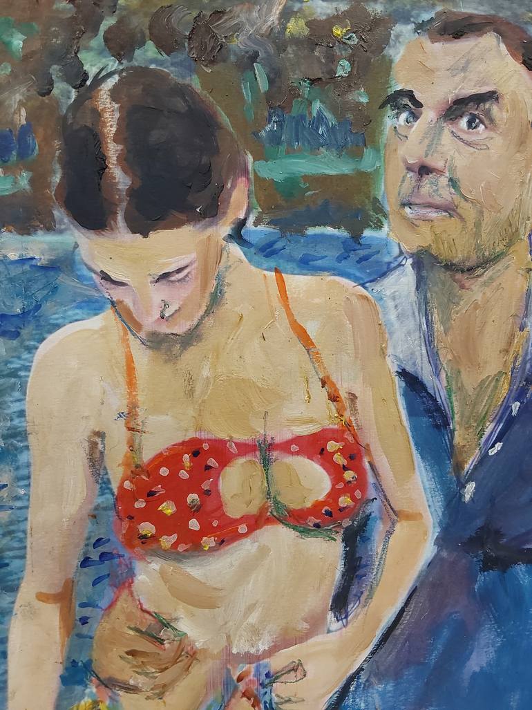 Original Figurative People Printmaking by Daniel Smith