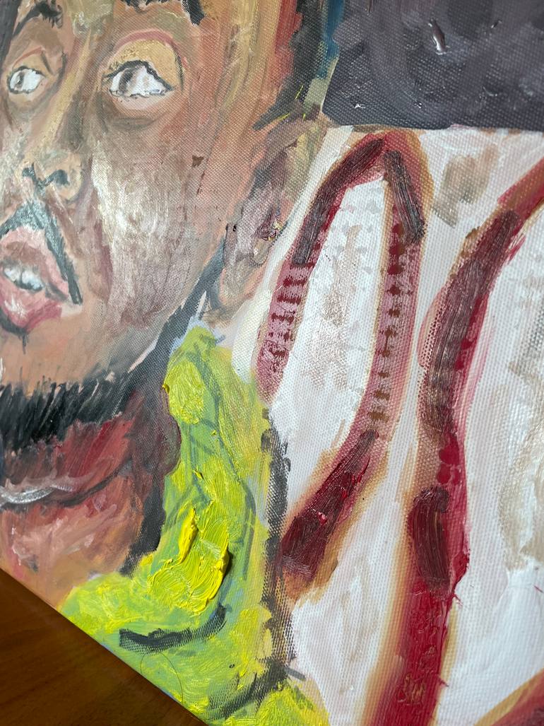 Original Contemporary Men Painting by Daniel Smith