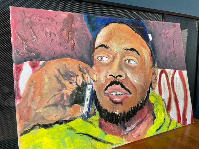 Original Contemporary Men Painting by Daniel Smith